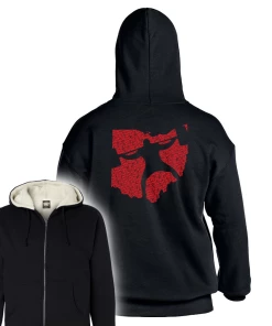 Elitefts Ohio Squatter Sherpa Lined Full Zip Hoodie