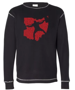 Elitefts Ohio Squatter Thermal Long Sleeve Shirt 6 Elitefts Ohio Squatter Thermal Long Sleeve Shirt -Goalrilla Shop ohsq thermal black 6