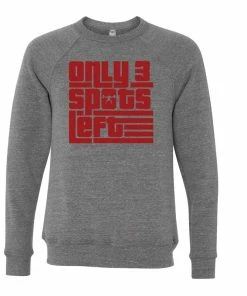 Elitefts Only 3 Spots Left Crewneck Sweatshirt 7 Elitefts Only 3 Spots Left Crewneck Sweatshirt -Goalrilla Shop only 3 crewneck grey 6