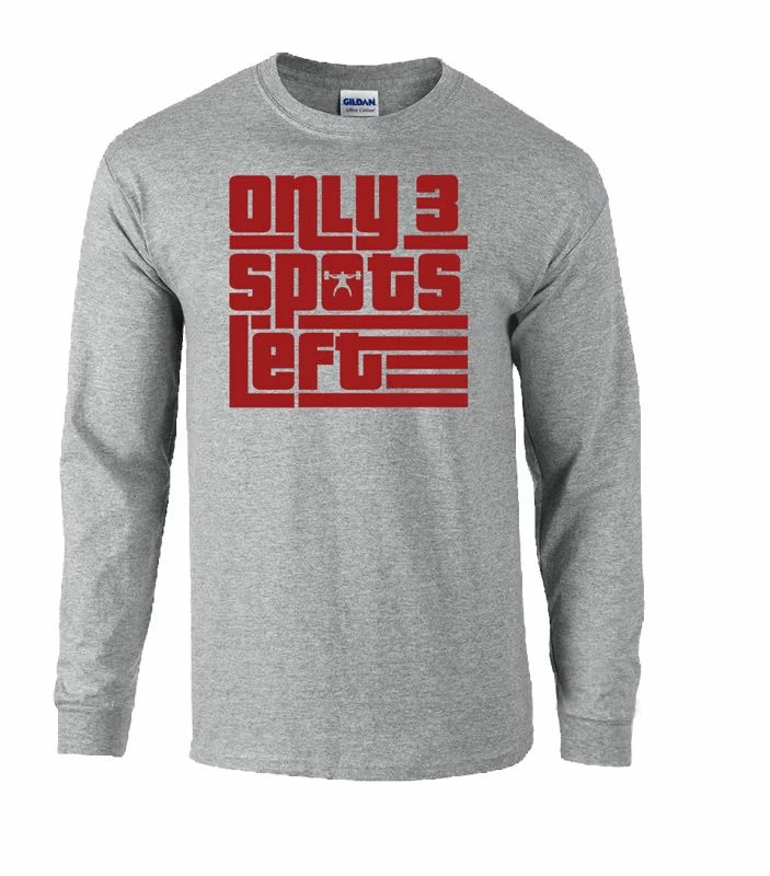 Elitefts Only 3 Spots Left Long Sleeve T-Shirt 5 Elitefts Only 3 Spots Left Long Sleeve T-Shirt - Image 3