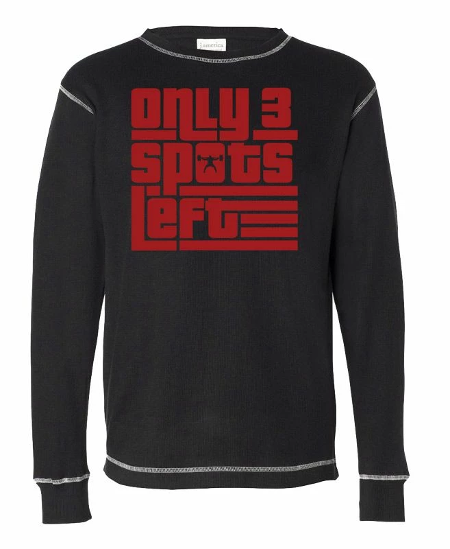 Elitefts Only 3 Spots Left Thermal Long Sleeve Shirt 4 Elitefts Only 3 Spots Left Thermal Long Sleeve Shirt - Image 2