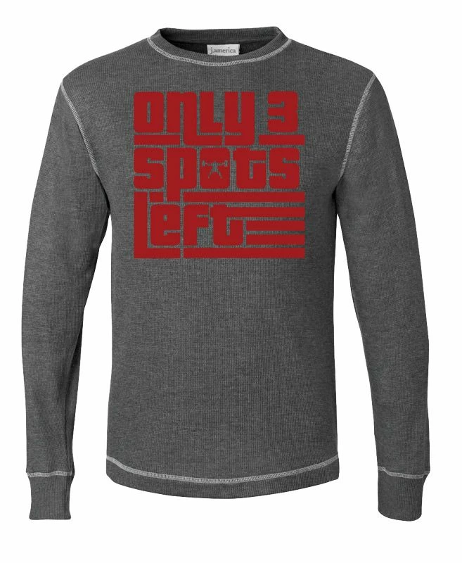 Elitefts Only 3 Spots Left Thermal Long Sleeve Shirt 5 Elitefts Only 3 Spots Left Thermal Long Sleeve Shirt - Image 3