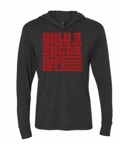 Elitefts Only 3 Spots Left Unisex Hoodie -Goalrilla Shop only 3 unisex hoodie black 5