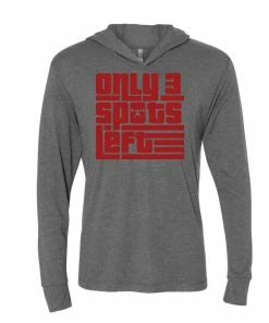 Elitefts Only 3 Spots Left Unisex Hoodie -Goalrilla Shop only 3 unisex hoodie grey 5