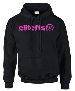 EliteFTS Tagline Pink Hoodie 6 EliteFTS Tagline Pink Hoodie -Goalrilla Shop pink tagline black hoodie 6