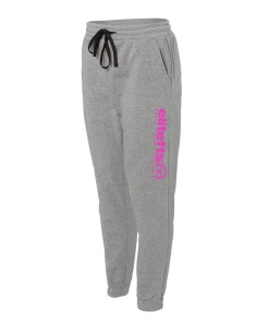 EliteFTS Tagline Pink Fleece Jogger Pants