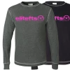 EliteFTS Tagline Pink Thermal Long Sleeve Shirt -Goalrilla Shop pink tagline thermals 1