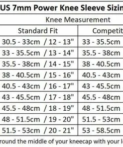 Cerberus 7mm Power Knee Sleeve -Goalrilla Shop power knee