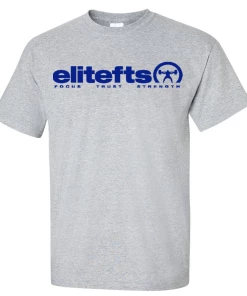 EliteFTS Tagline Royal Blue T-Shirt -Goalrilla Shop rb tagline grey tee 6