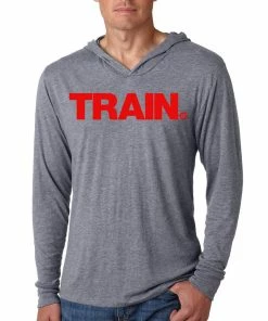 Red Train Next Level Unisex Hood