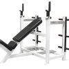 Olympic Incline Bench W/ Weight Racks -Goalrilla Shop s oibr ps