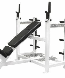 Olympic Incline Bench W/ Weight Racks