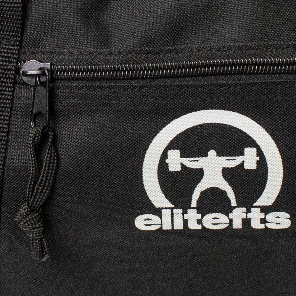 Elitefts White Crescent Gym Bag BLACK 4 Elitefts White Crescent Gym Bag BLACK - Image 2