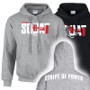 Stipe Of Power Hoodie -Goalrilla Shop sop hoodies