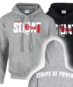 Stipe Of Power Hoodie