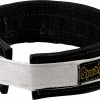 Spud Men's Deadlift Belt 3 Ply Black/White -Goalrilla Shop spud inc belt 4