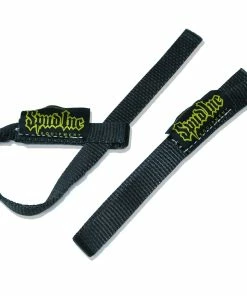Spud 1" Wrist Straps Black