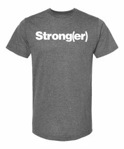 Elitefts™ Strong(er) White Premium T-Shirt 11 Elitefts™ Strong(er) White Premium T-Shirt -Goalrilla Shop stronger white premium t grey