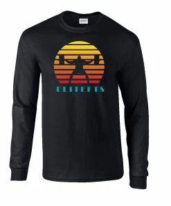 Elitefts Sunset Squatter Long Sleeve T-Shirt -Goalrilla Shop sunset squatter long sleeve black 6