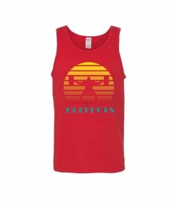 Elitefts Sunset Squatter Tank Top -Goalrilla Shop sunset squatter tank top red 5