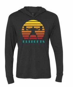Elitefts Sunset Squatter Unisex Hoodie -Goalrilla Shop sunset squatter unisex hoodie black 5
