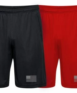Elitefts Grey Tagline And Flag Shorts