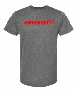 Elitefts™ Tagline Red Premium T-Shirt -Goalrilla Shop tagline red premium t grey