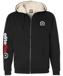 Tagline Sherpa Zip Hood