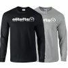 Elitefts™ Tagline White Long Sleeve T-Shirt -Goalrilla Shop tagline white ls