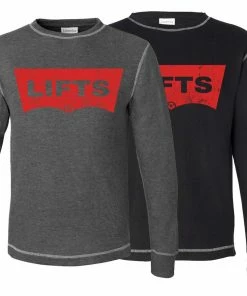 Elitefts™ Red Lifts Thermal Long Sleeve Shirt