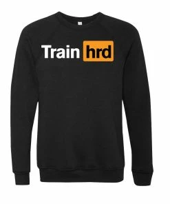 Elitefts Train Hard Crewneck Sweatshirt -Goalrilla Shop train hard crewneck blk 6