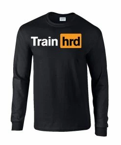 Elitefts Train Hard Long Sleeve T-Shirt -Goalrilla Shop train hard long sleeve blk 6
