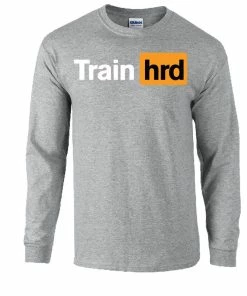 Elitefts Train Hard Long Sleeve T-Shirt -Goalrilla Shop train hard long sleeve grey 6