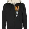 Elitefts Train Hard Sherpa Lined Full Zip Hoodie -Goalrilla Shop train hard sherpa 6