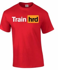 Elitefts Train Hard T-Shirt -Goalrilla Shop train hard tee red 6