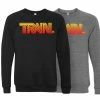 Elitefts Train Lines Crewneck Sweatshirt 1 Elitefts Train Lines Crewneck Sweatshirt -Goalrilla Shop train lines crewneck