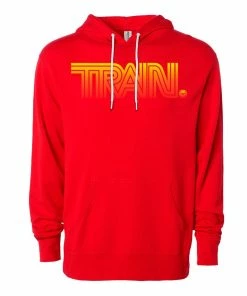 Elitefts Train Lines Lightweight Hoodie -Goalrilla Shop train lines ltwt red 7