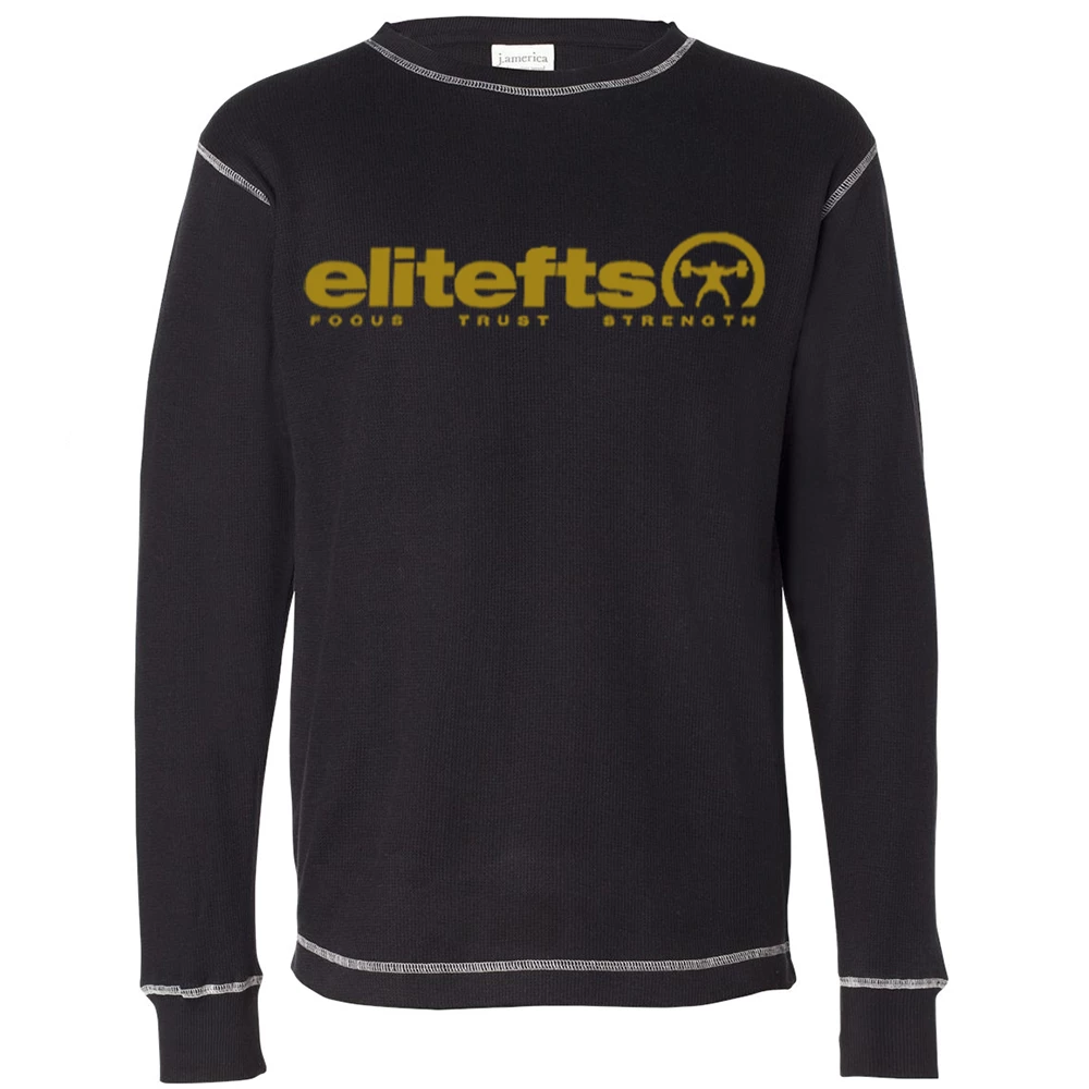 EliteFTS Tagline Vegas Gold Thermal Long Sleeve Shirt 4 EliteFTS Tagline Vegas Gold Thermal Long Sleeve Shirt - Image 2