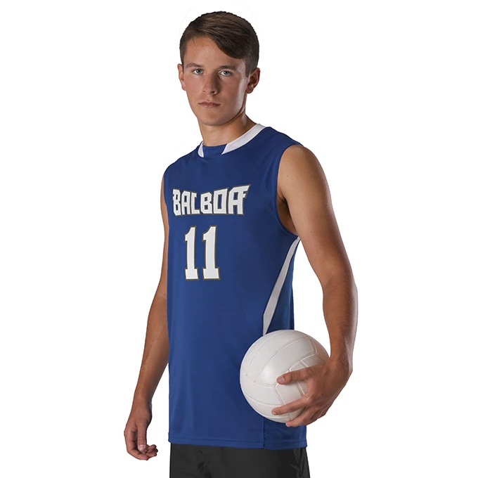 Badger Youth Cut Block Sleeveless Volleyball Jersey 3 Badger Youth Cut Block Sleeveless Volleyball Jersey