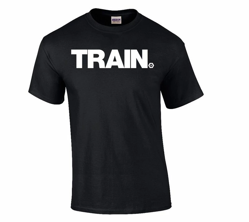 Elitefts™ Train White T-Shirt 4 Elitefts™ Train White T-Shirt - Image 2