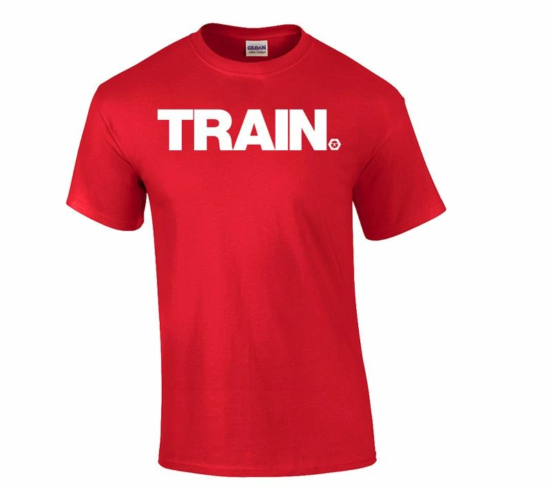 Elitefts™ Train White T-Shirt 5 Elitefts™ Train White T-Shirt - Image 3